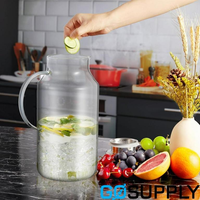 1.7L Glass Fridge Jug