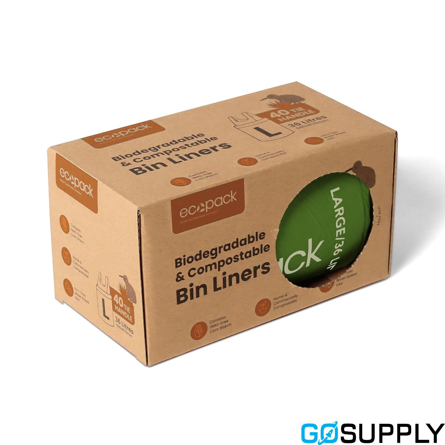 36L Large Compostable Bin Liners 
