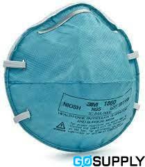 3M HEALTHCARE RESPIRATOR - Size: STD Model: 1860