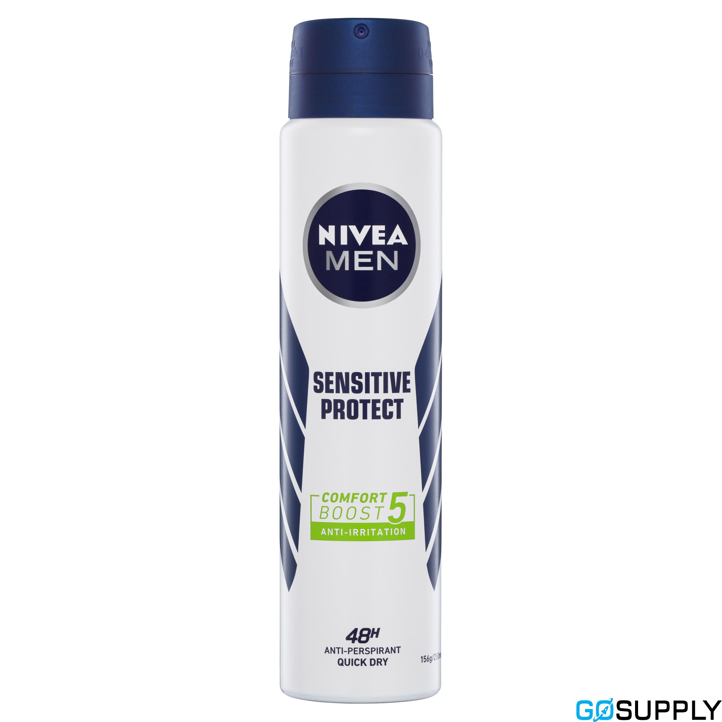 NIVEA Sensitive Protect Aerosol Deodorant - Volume: 250ml