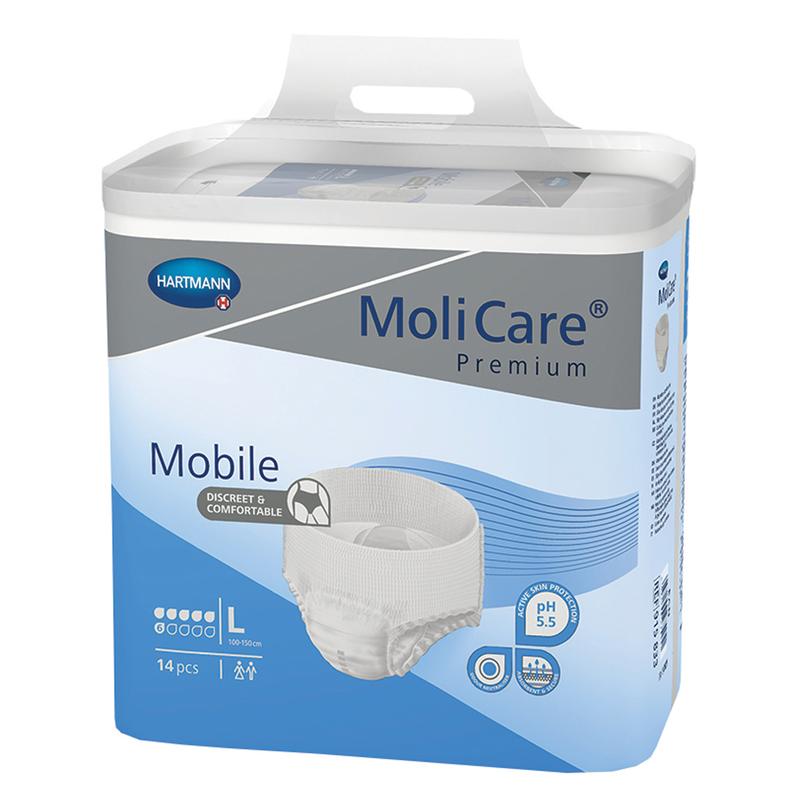 MOLICARE MOBILE - Size: LARGE Pack Size: 4x14