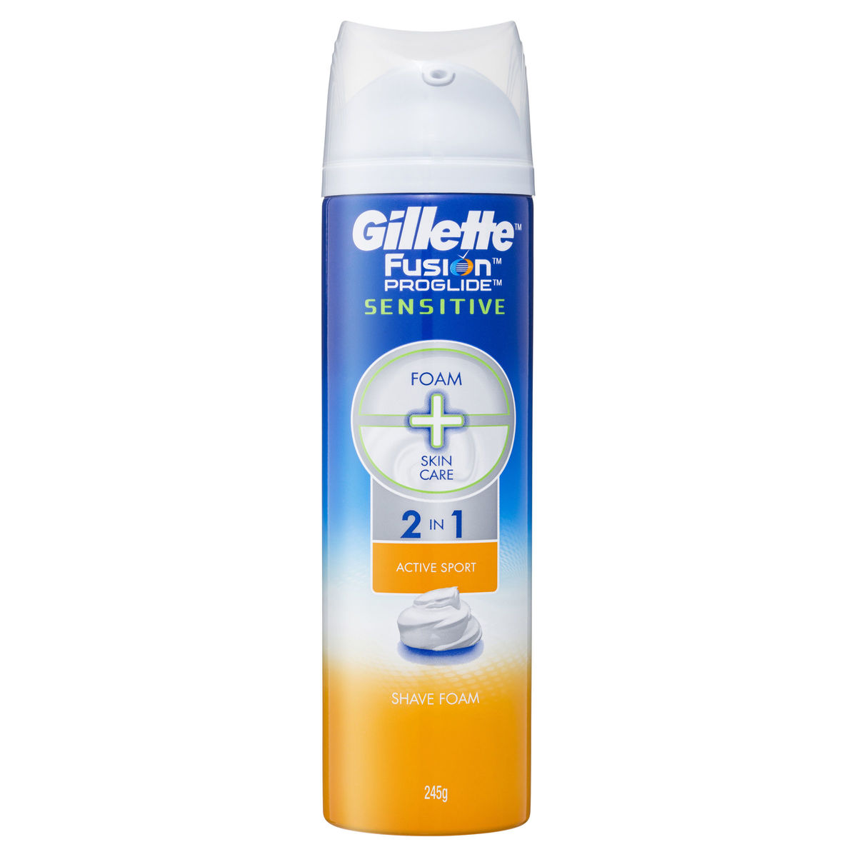 gillette sensitive shaving cream