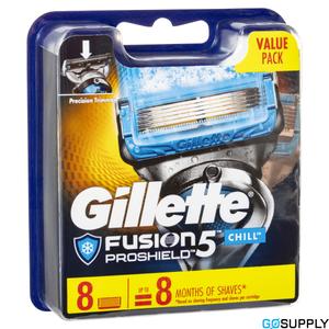 Gillette Fusion5 ProShield Chill Cartridges - Pack Size: 8 Pack Pack Size: 8 Pack - Packet (8 Single)