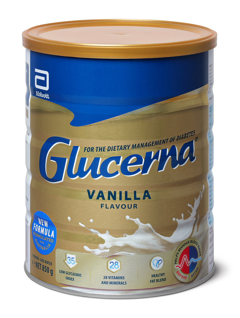 Glucerna Powder Vanilla - Weight: 850g