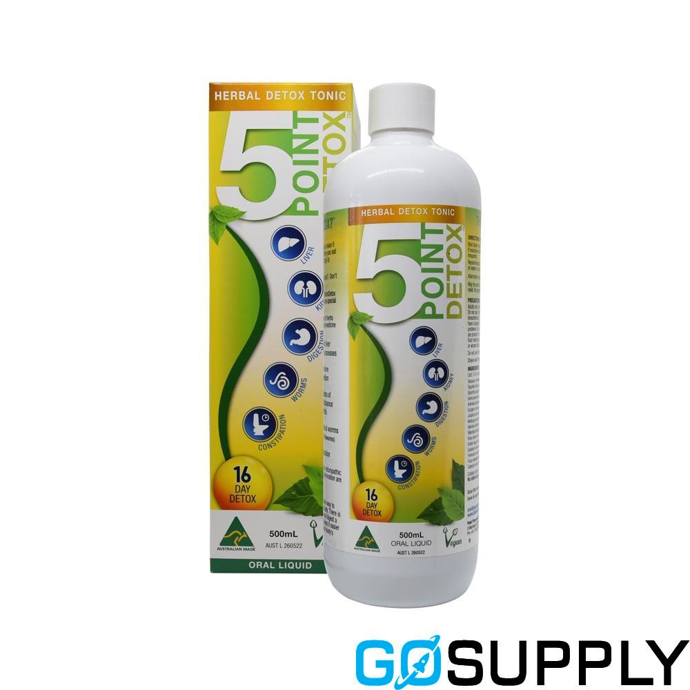 5PointDetox (Herbal Detox Tonic) - Volume: 500ml