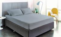 Protect-A-Bed Fusion Fitted Sheet King- Charcoal