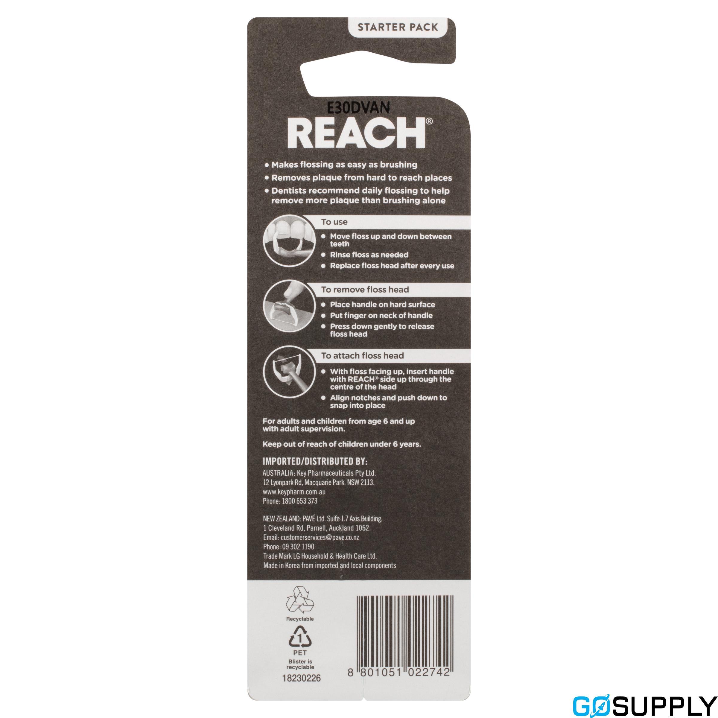 Reach Access Flosser Starter - Pack Size: 8 Pack