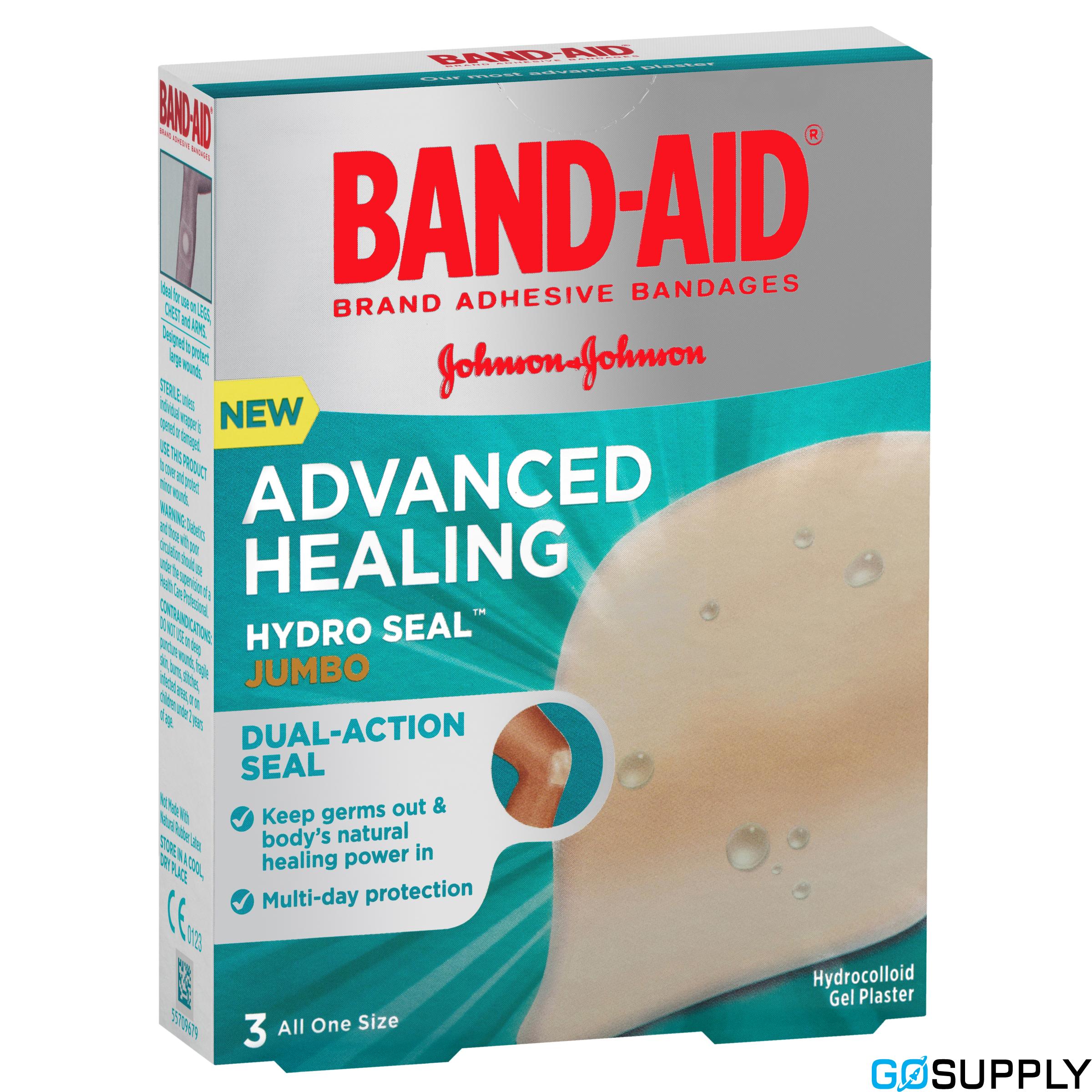 Band-Aid Advanced Healing Hydro Seal Jumbo 3 Pack