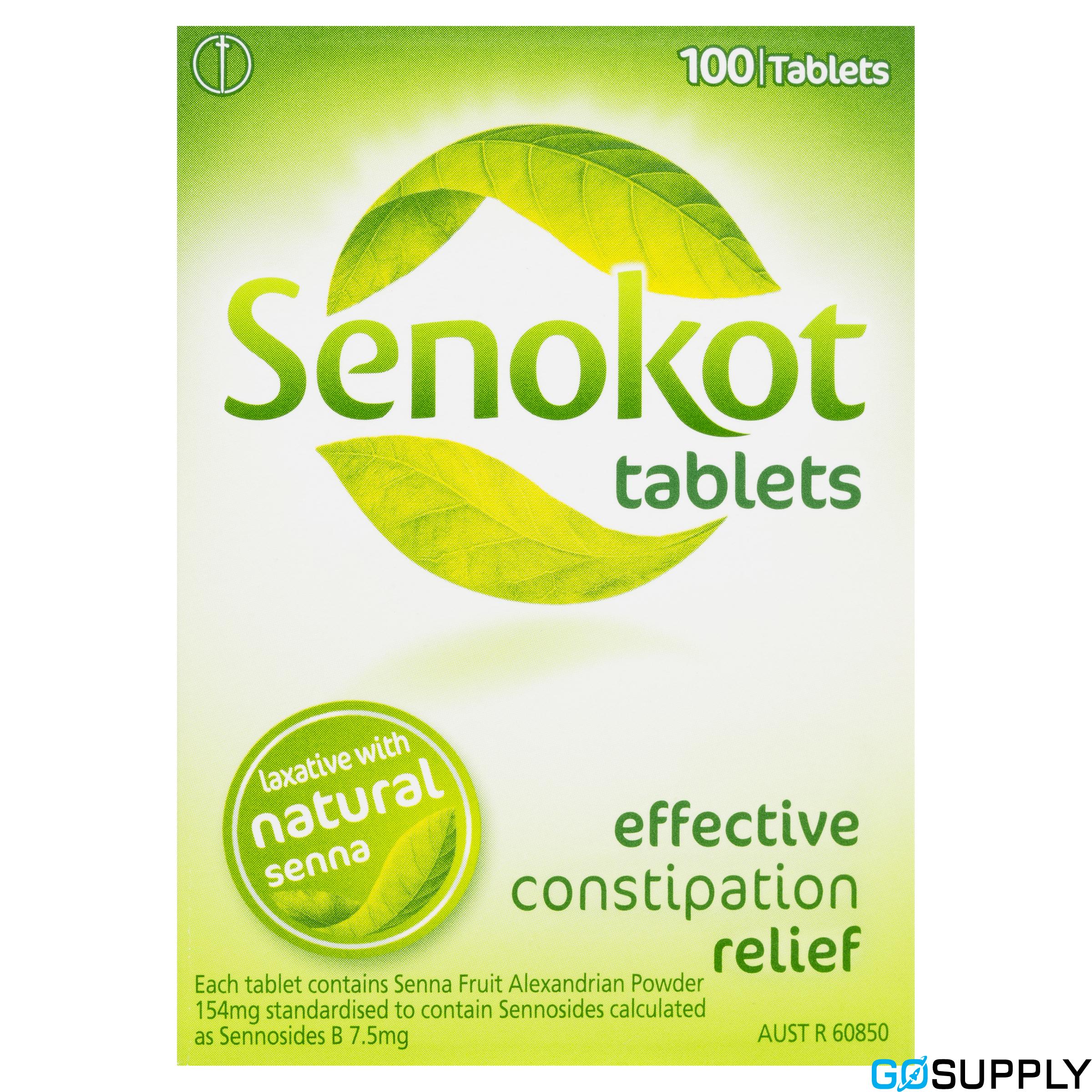 Senokot Tablets - Pack Size: 100