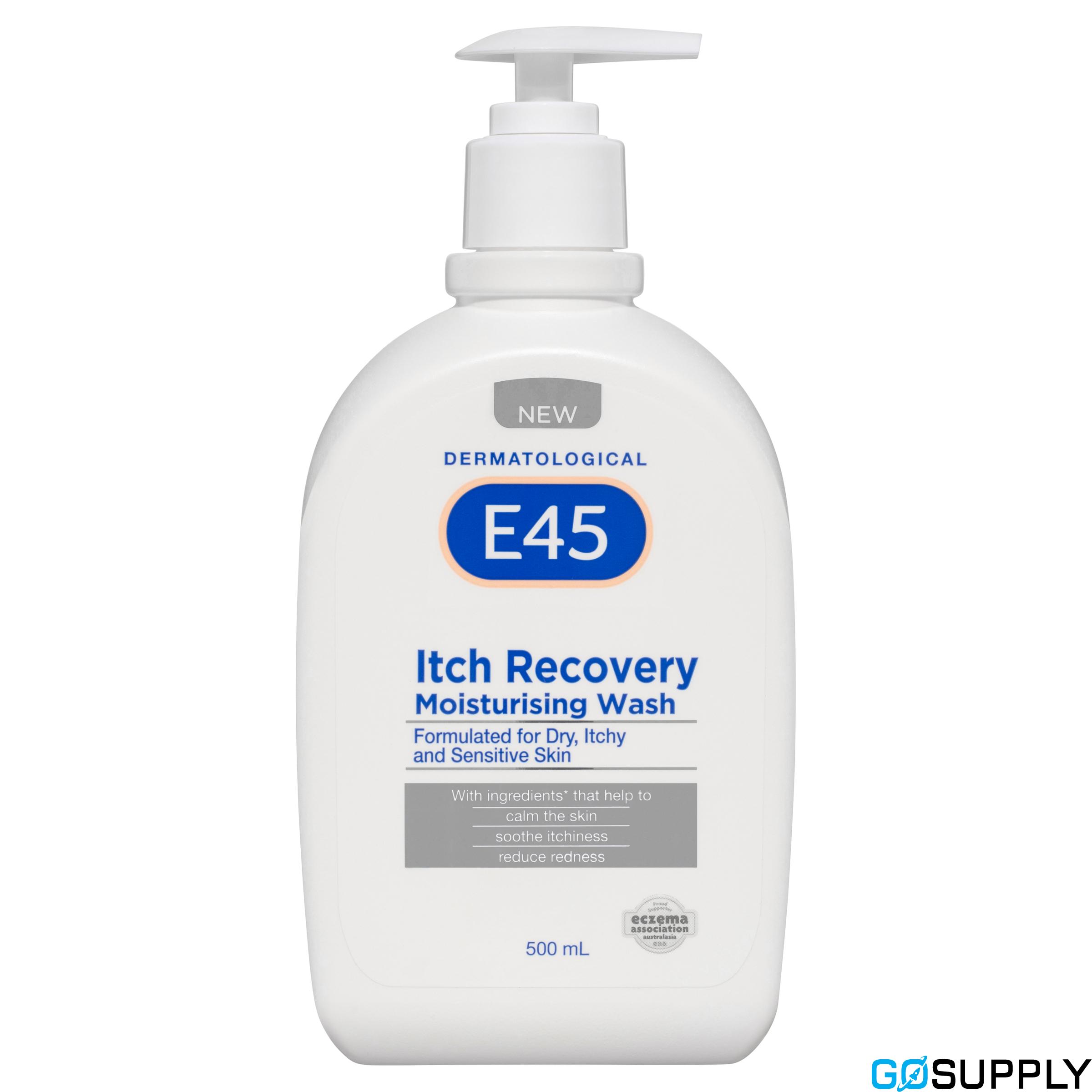 E45 Itch Recovery Moisturising Body Wash - Volume: 500ml