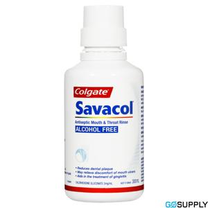 Colgate Savacol Healthy Gums Alcohol Free Antiseptic Mouthwash 300g