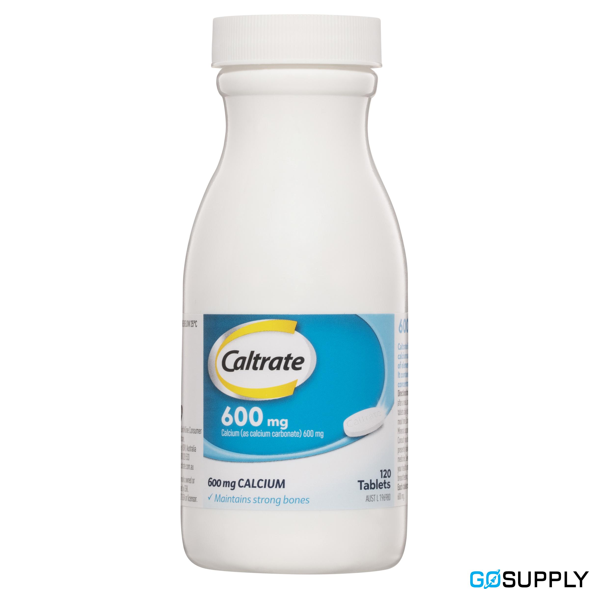 Caltrate 600Mg - 120 Tablets