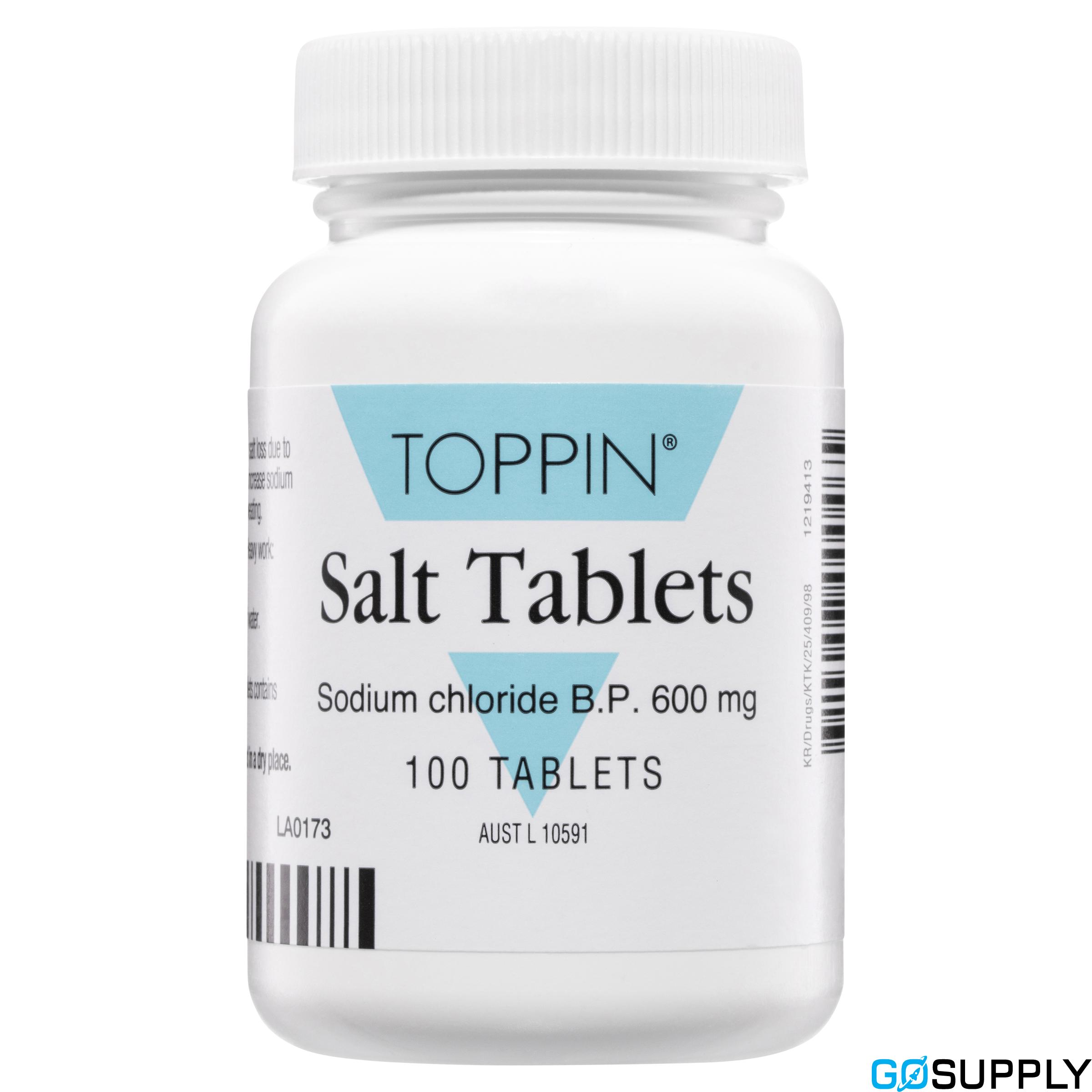 Toppin Salt - Pack Size: 100 Tablets