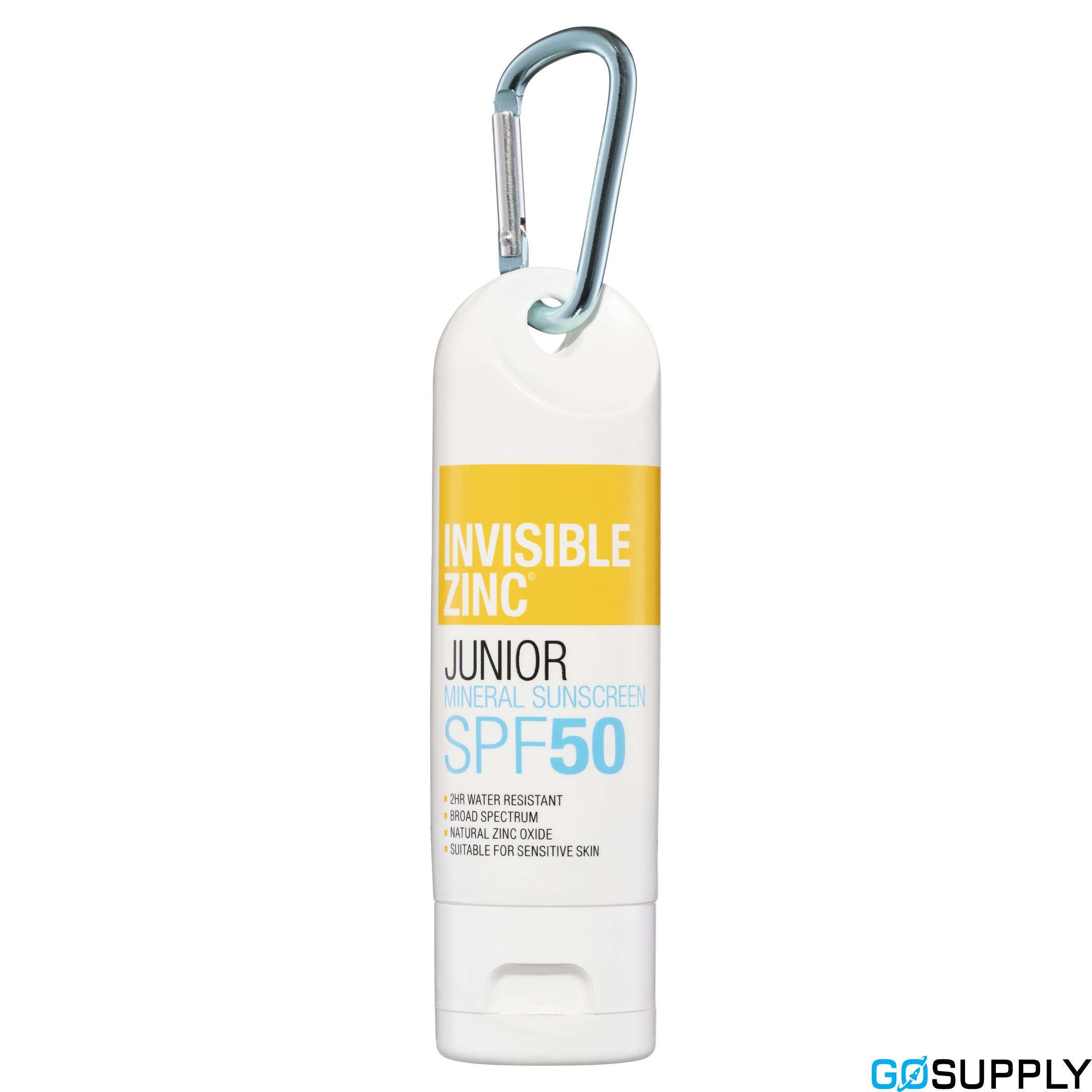 Invisible/Zinc Junior Clip on SPF 50