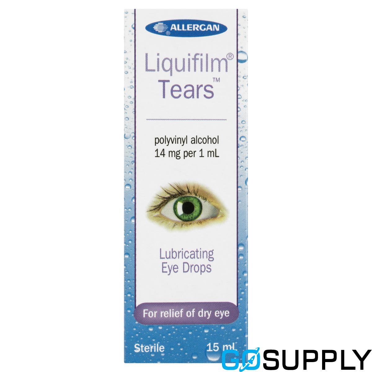 Liquifilm Tears Lubricating Eye Drops - Volume: 15mL