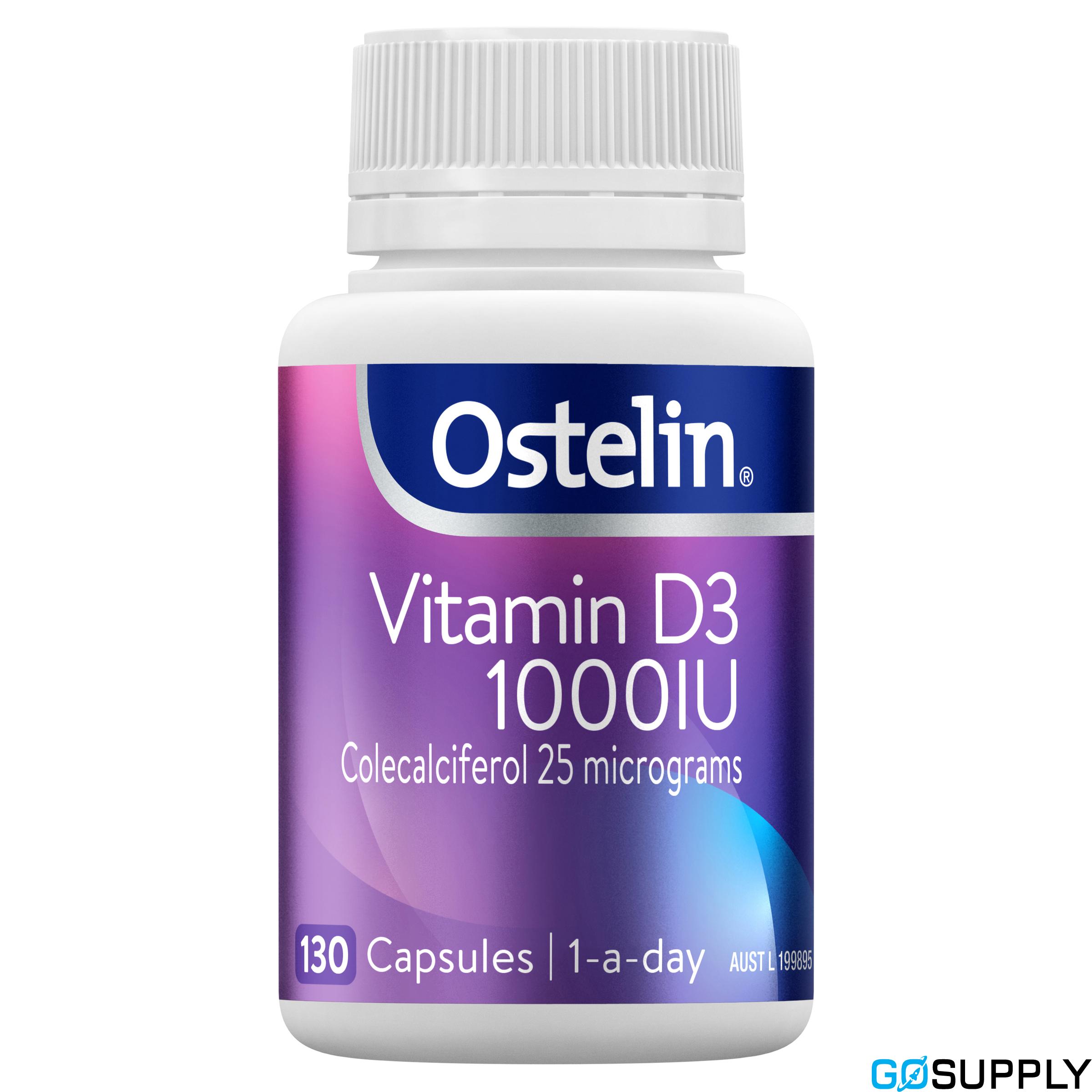 Ostelin Vitamin D - 130 Capsules