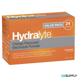 Hydralyte Electrolyte Powder - Flavour: Orange Quantity: 24 sachets