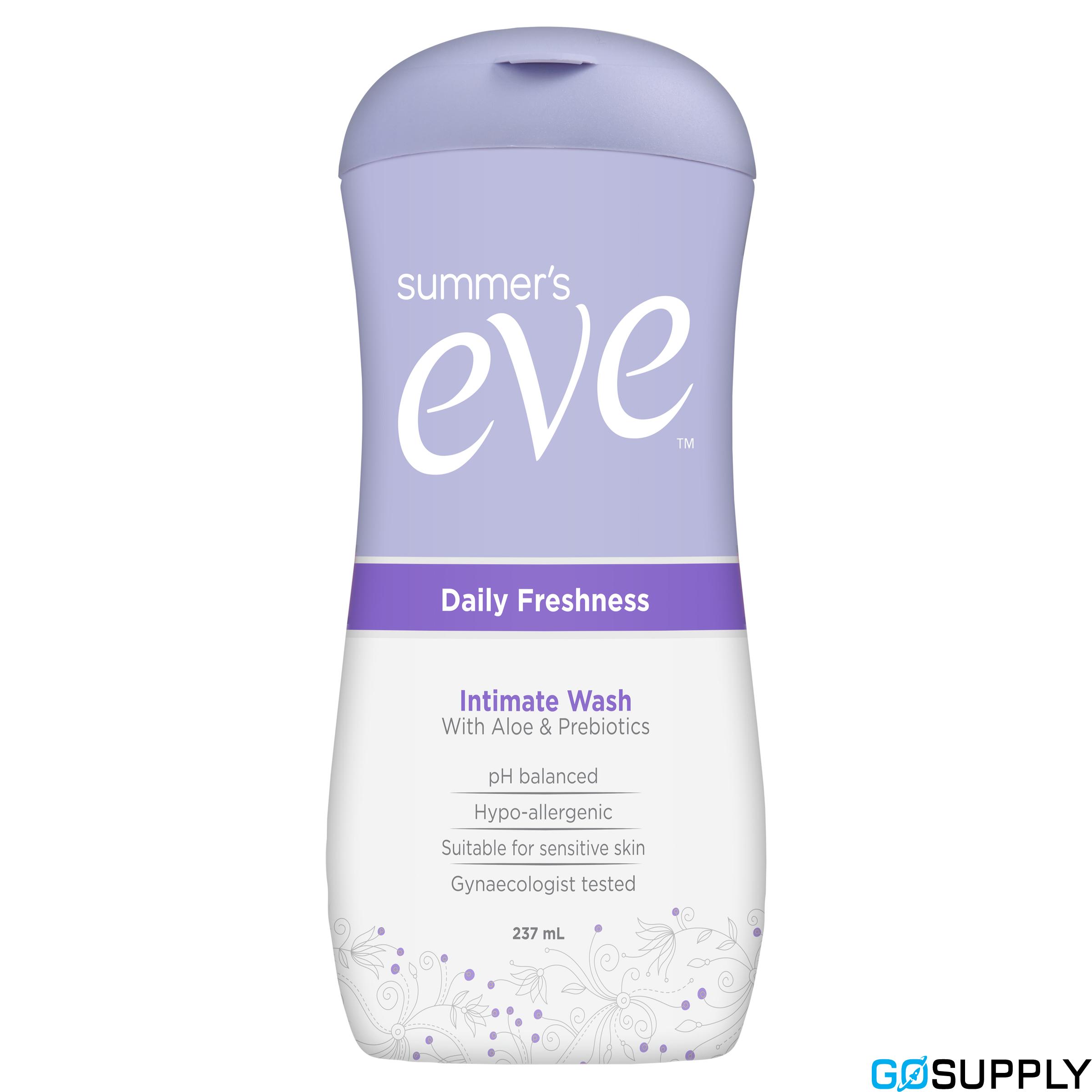 Summer's Eve Intimate Wash - Type: Daily Freshness with Aloe & Prebiotics Volume: 237mL