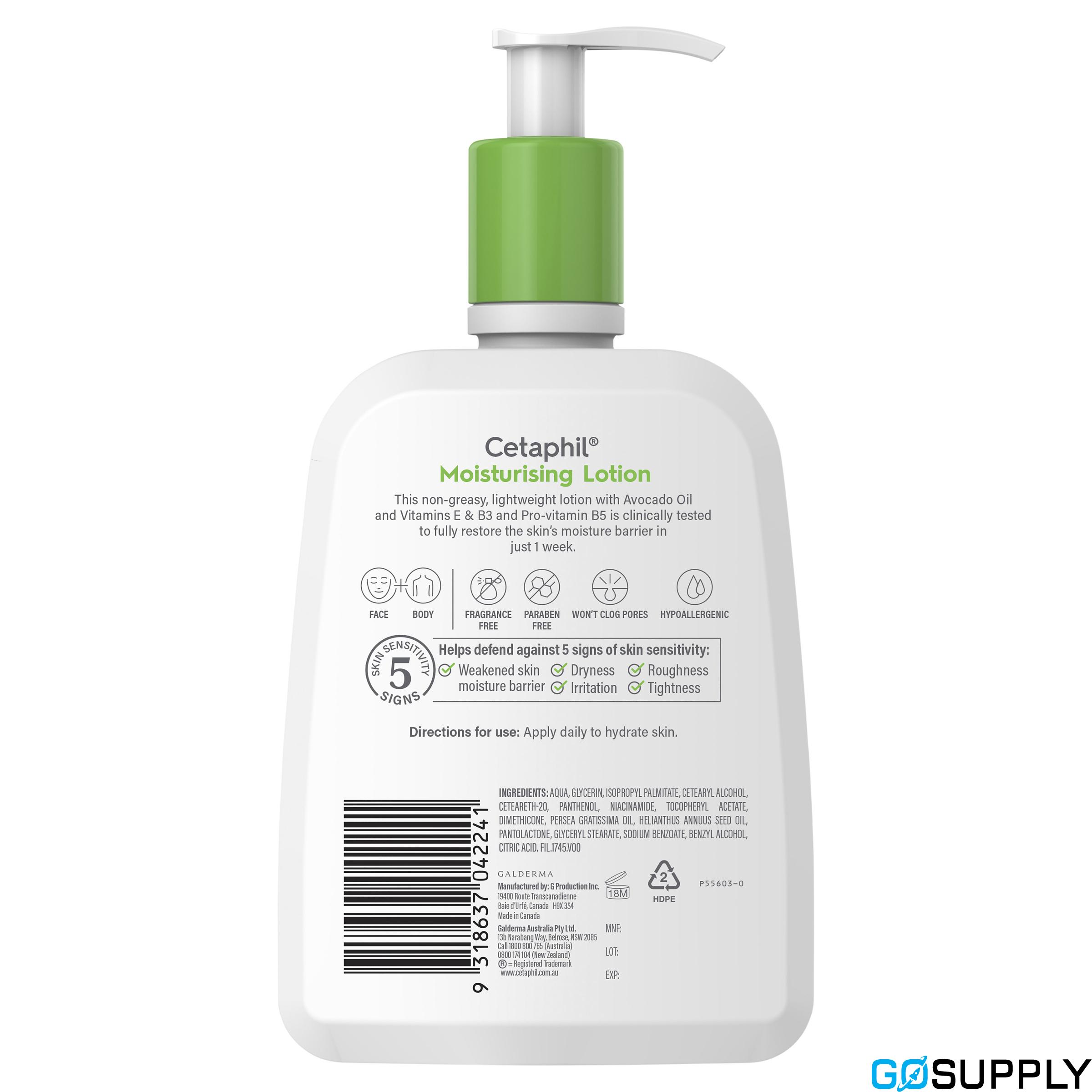 Cetaphil Moisturising Lotion - Volume: 500mL Type: Daily Face & Body