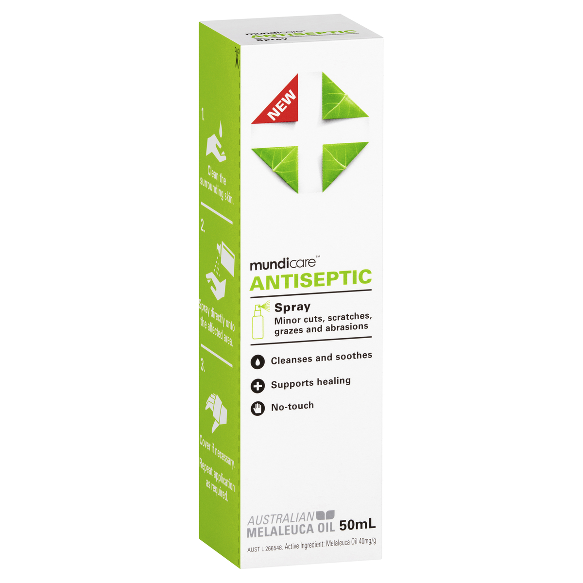 mundicare Antiseptic Spray - Volume: 50mL