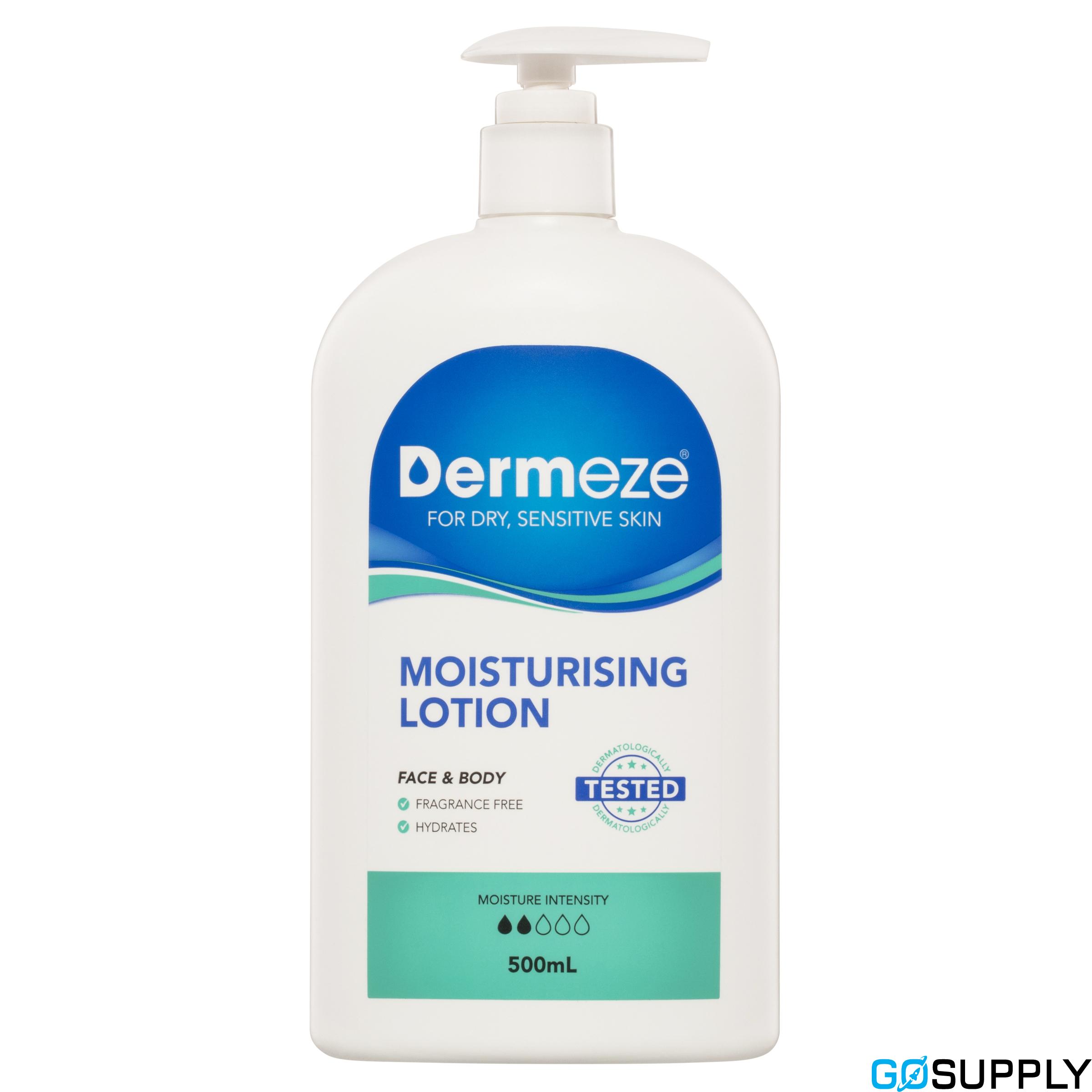 Dermeze Moisturising Lotion - Volume: 500mL