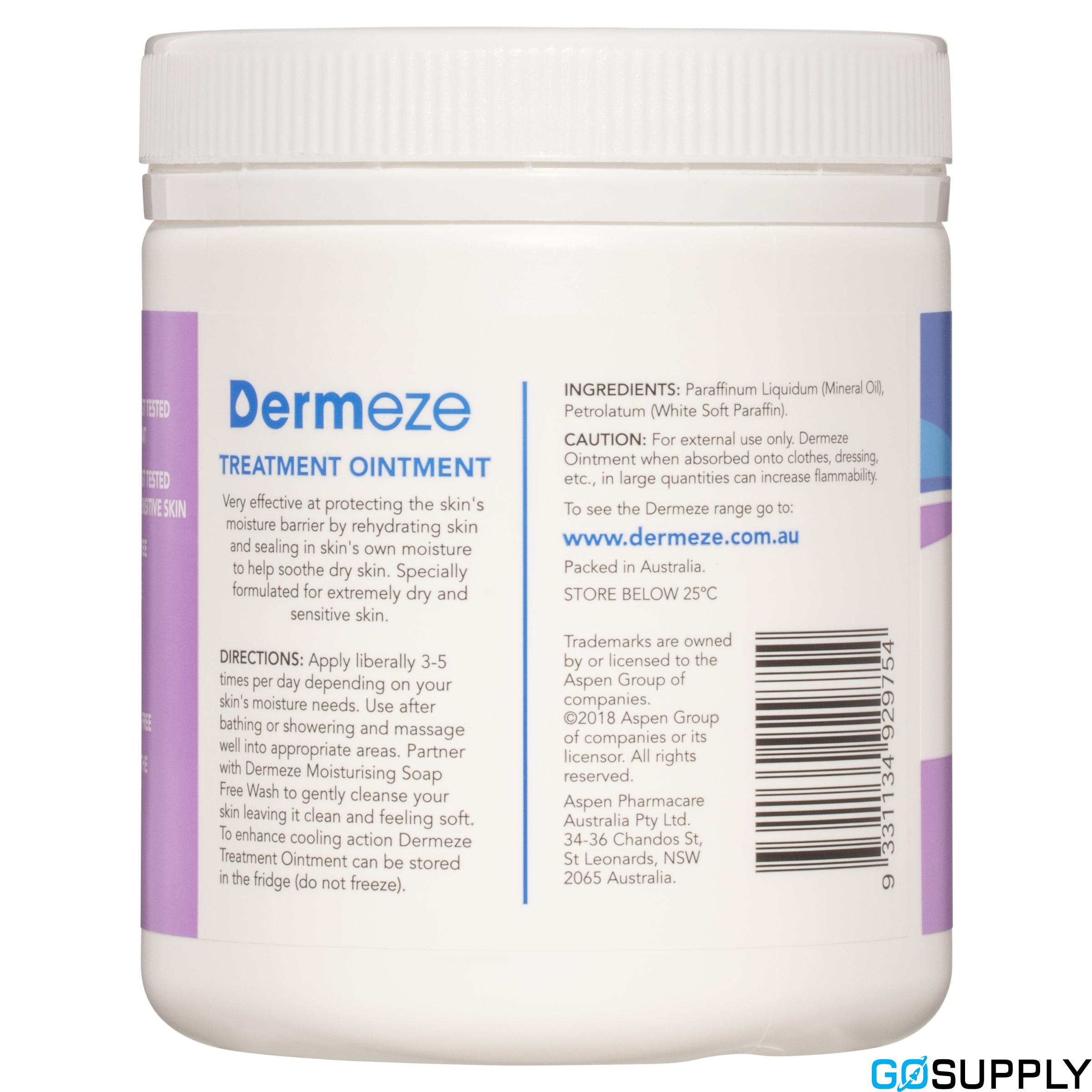 Dermeze Treatment Ointment - Container: Jar Weight: 500g