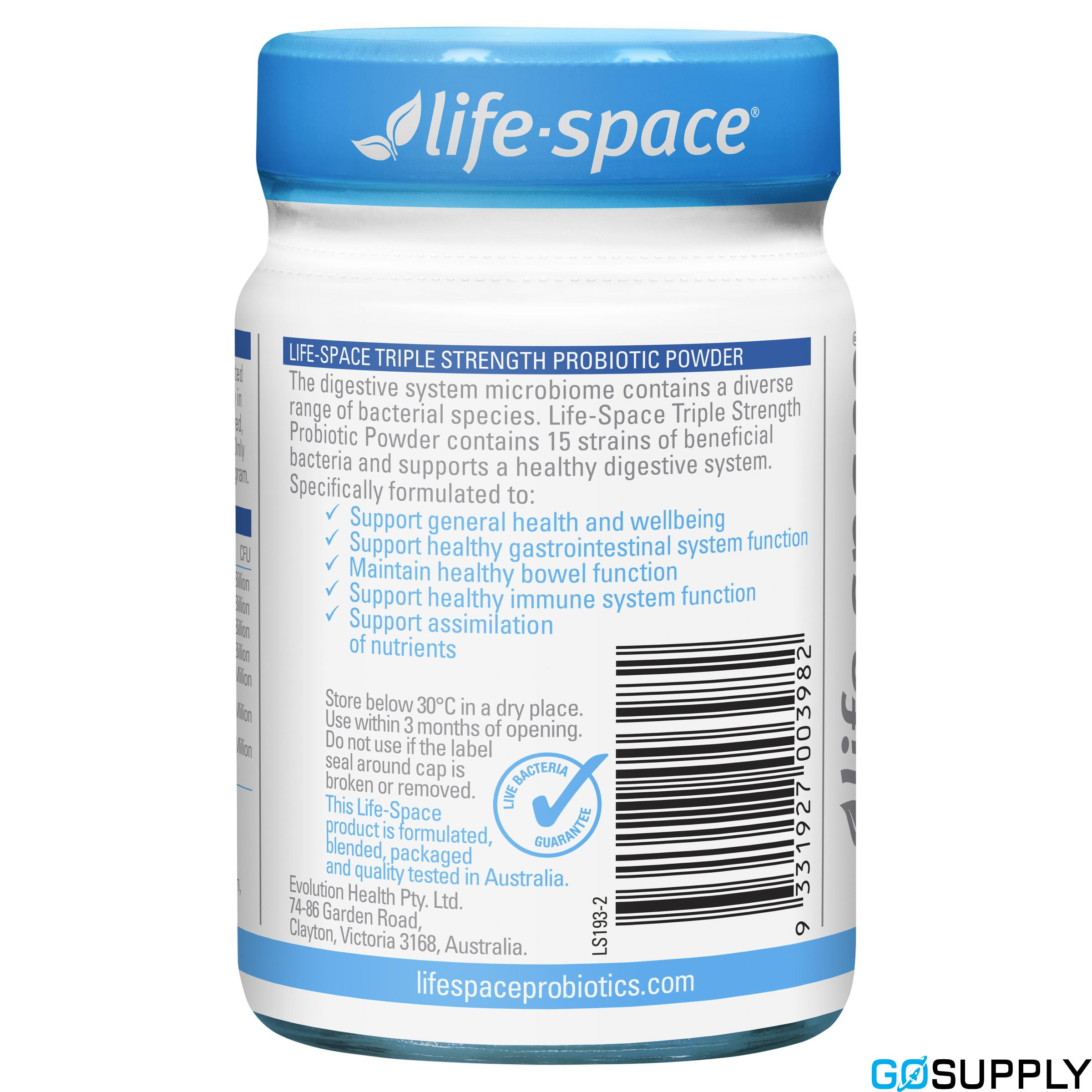 Life Space Triple Strength Probiotic Oral Powder 30g