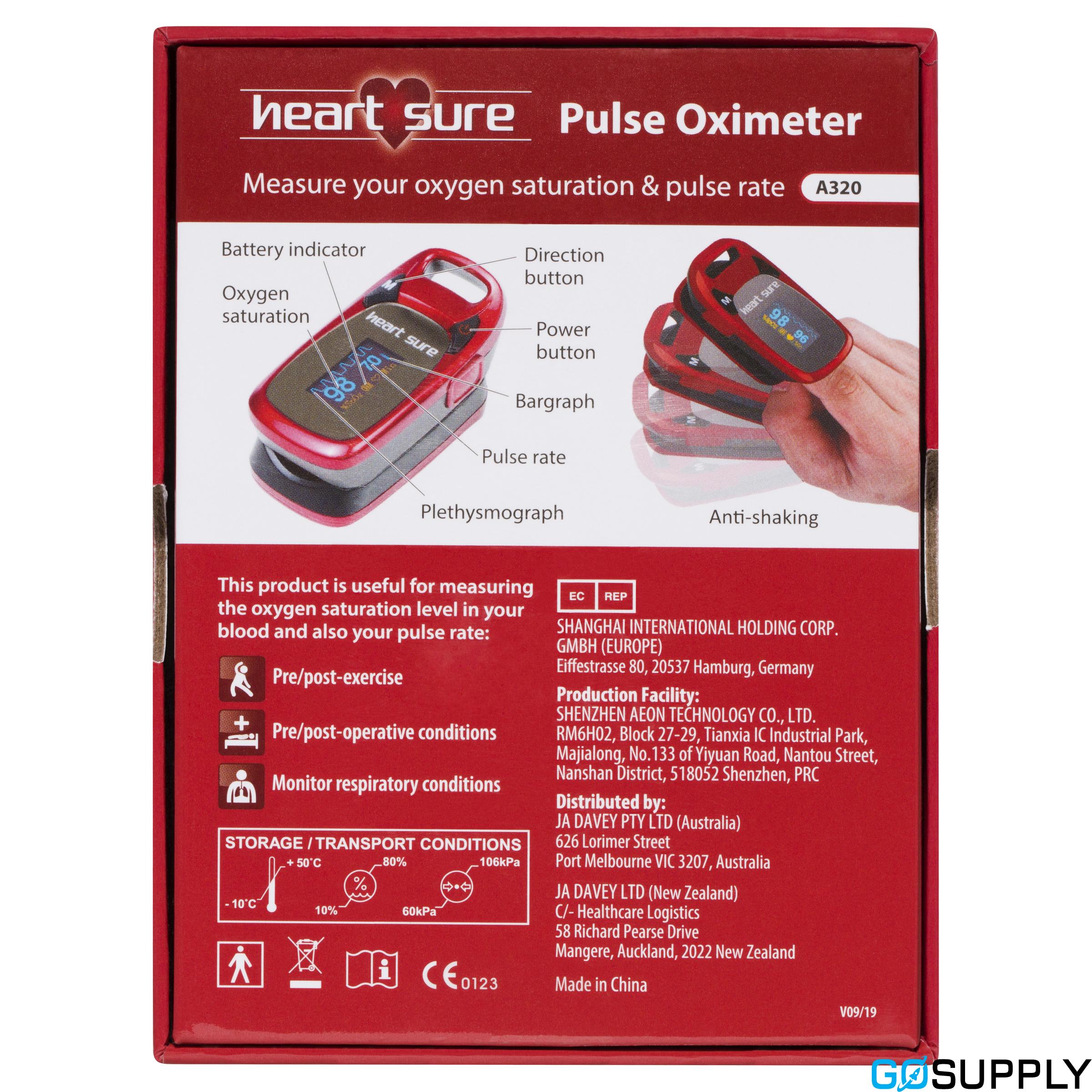 Heart Sure Pulse Oximeter