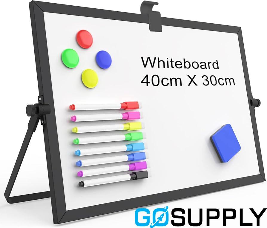 A3 Magnetic Dry Erase Whiteboard with Stand