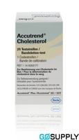 ACCUTREND CHLOESTROL STRIPS - Pack Size: 25 - Packet (25 Single)