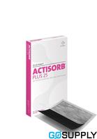 ACTISORB PLUS 25 CHARCOAL SILVER DRESSING - Size: 19CMX10.5CM - Packet (10 Single)