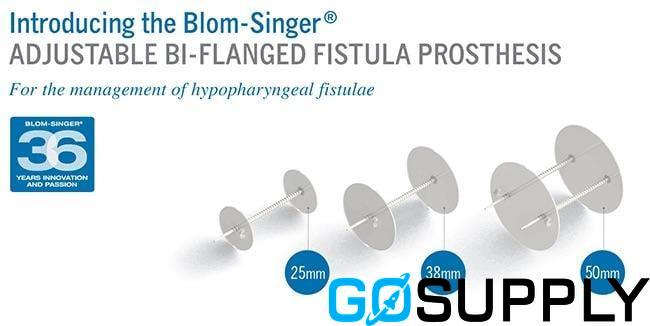 ADJUSTABLE BI-FLANGED FISTULA PROSTHESIS - Size: Small 25mm
