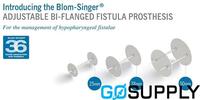 ADJUSTABLE BI-FLANGED FISTULA PROSTHESIS - Size: Small 25mm