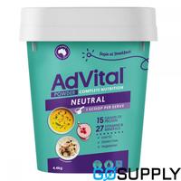 ADVITAL POWDER COMPLETE NUTRITION - Weight: 4.4KG Flavour: Neutral