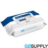 AEROWIPE ALCOHOL SURFACE WIPES - Dimensions: 150X180MM Alcohol Content: 75% - Packet (60 Single)