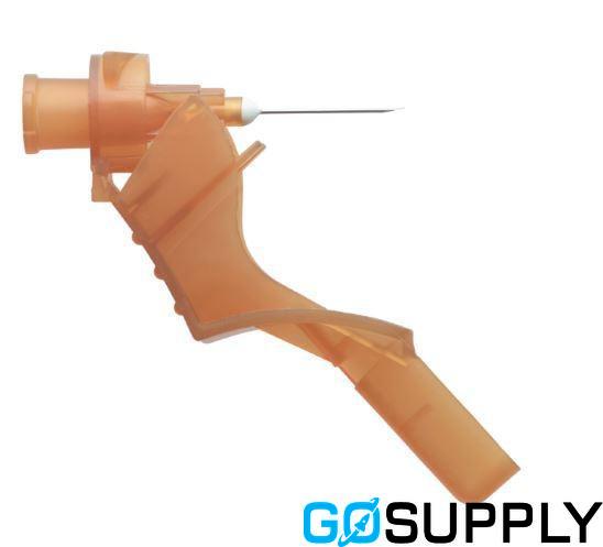 AGANI SAFETY NEEDLE - Color: Brown Gauge: 26G Length: 13MM