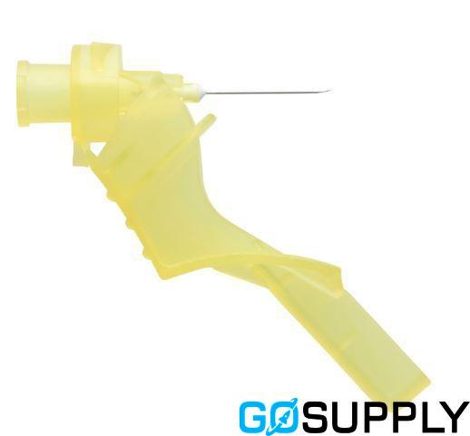 AGANI SAFETY NEEDLE - Color: Yellow Gauge: 30G Length: 13MM