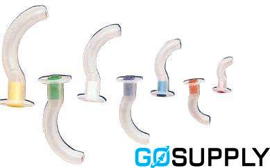 AIRWAY ORAL GUEDEL - Size: 10cm Color: Red
