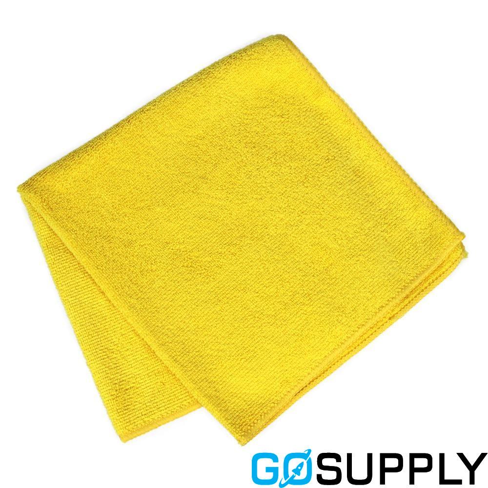 ALL PURPOSE MICROFIBRE CLOTH - Size: 40CM X 40CM Color: Yellow