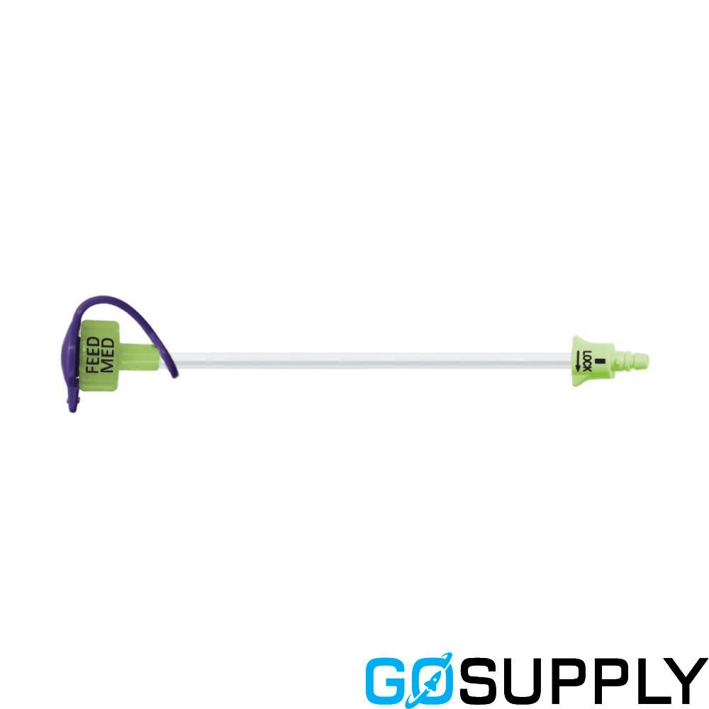 AMT Glow Green STR Bolus ENFit Feed Set - Length: 24 inches