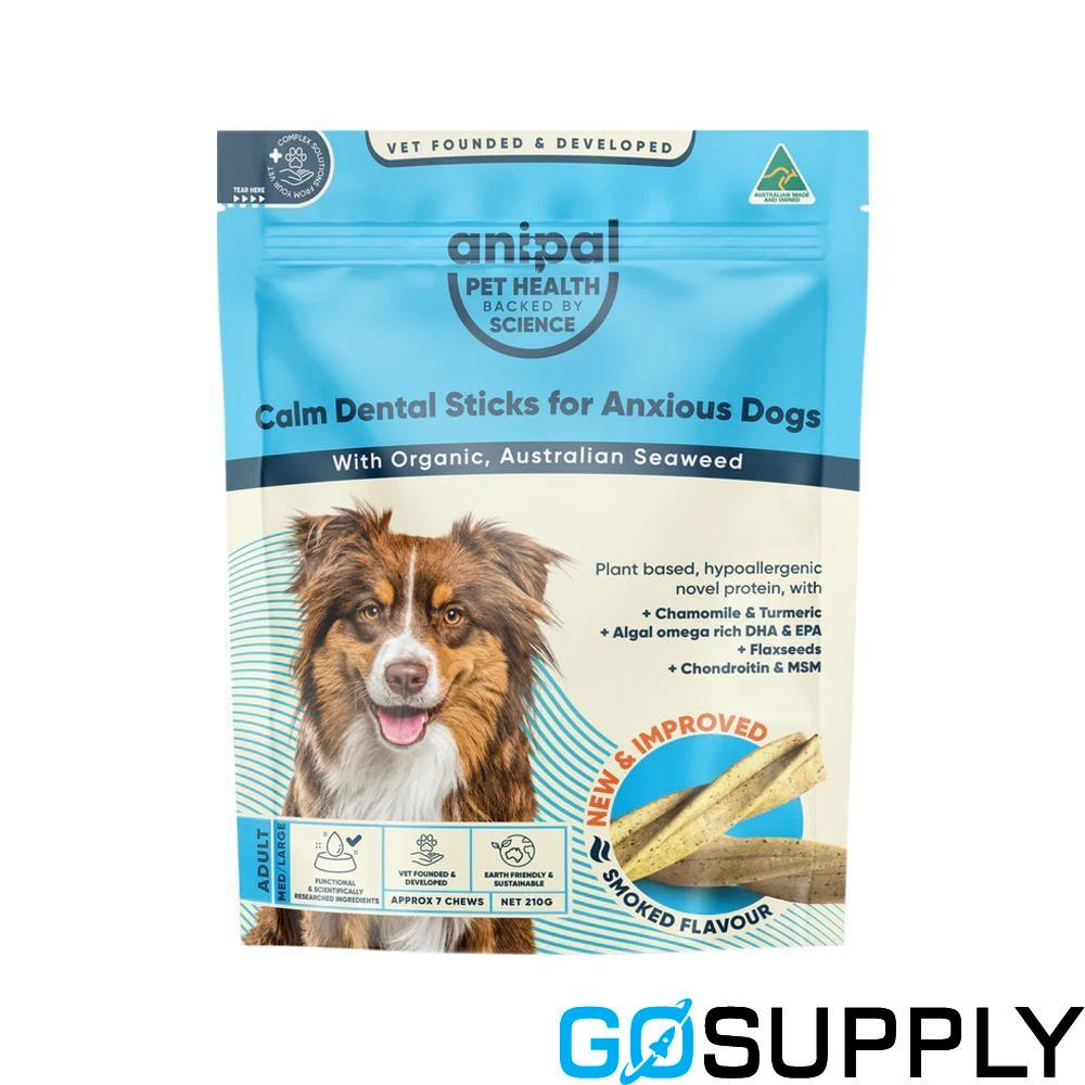 ANIPAL CALM DENTAL STICKS - Weight: 210g Flavour: Smoked