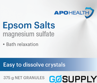 APH EPSOM SALTS - Weight: 375GM
