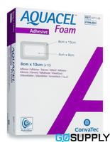 AQUACEL FOAM - Size: 8x13cm Type: Non-Adhesive - Packet (10 Single)