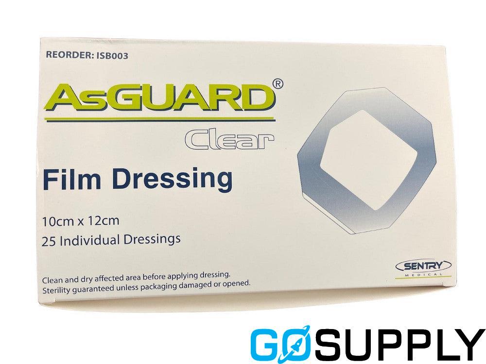 ASGARD Clear+ Film Island Dressing Waterproof 10cm x 12cm 