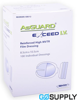 ASGUARD EXCEED IV DRESSING - Size: 8.5CM X 10.5CM Type: HIGH MVTR - Packet (100 Single)