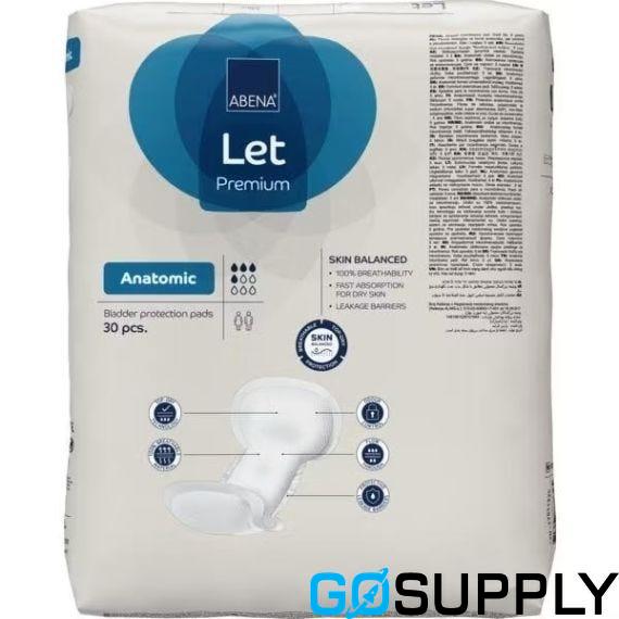 Abena Let Anatomic Unisex 500 Ml White