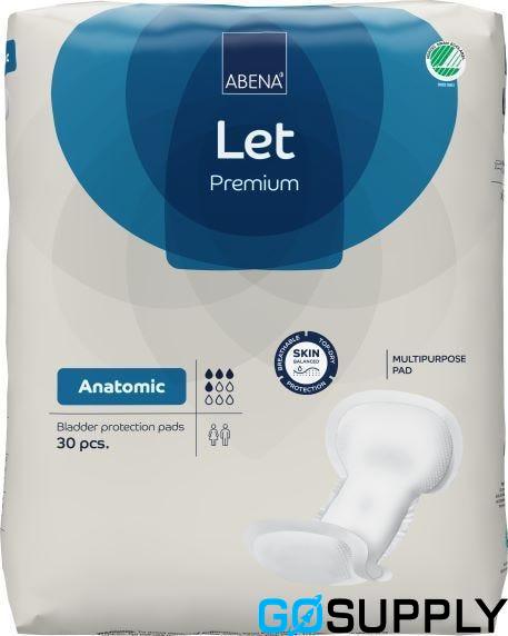 Abena Let Anatomic Unisex 500 Ml White