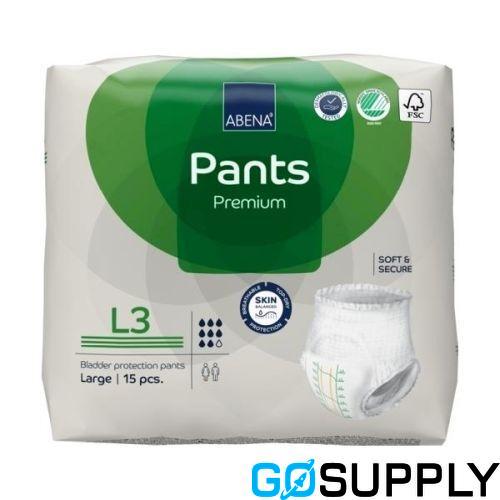 Abena Pants L3 Green 2400mL 15x6