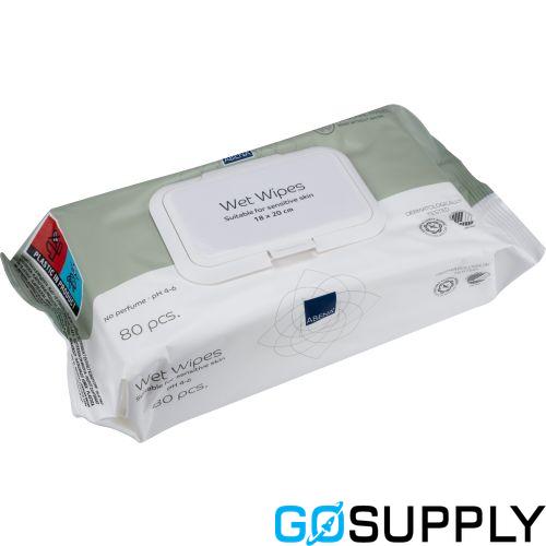 Abena Wet Wipes (Unscented · 18 x 20cm)