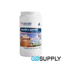 Abode Laundry Powder (Front & Top Loader) - Weight: 1kg Fragrance: Zero